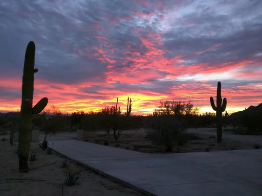 Arizona Sunrise in January